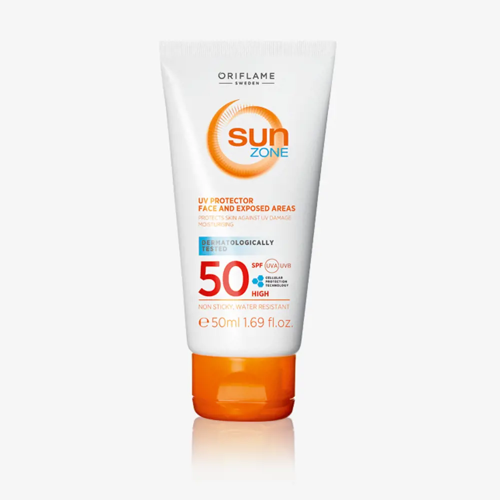 کرم ضدآفتاب سان زون با spf50  sun zone
