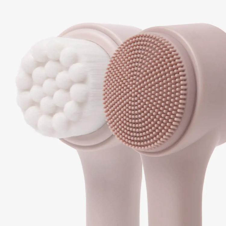 Double Side Face Cleaning Brush براش دو کاره شستشوی صورت
